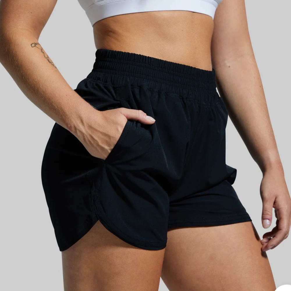 Born Primitive Women's Black Athletic Shorts